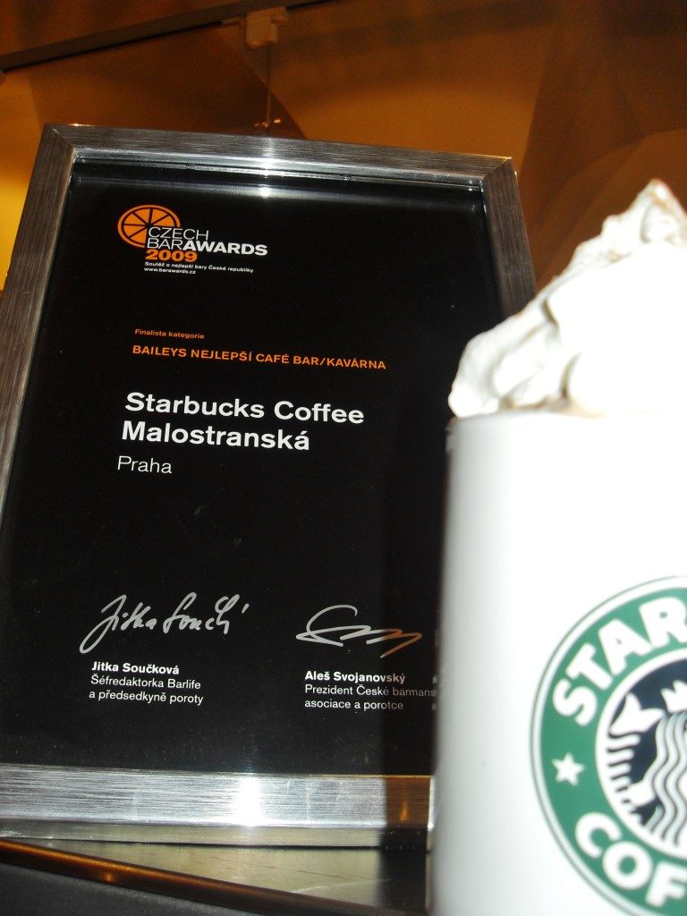 Starbuck coffee Praha