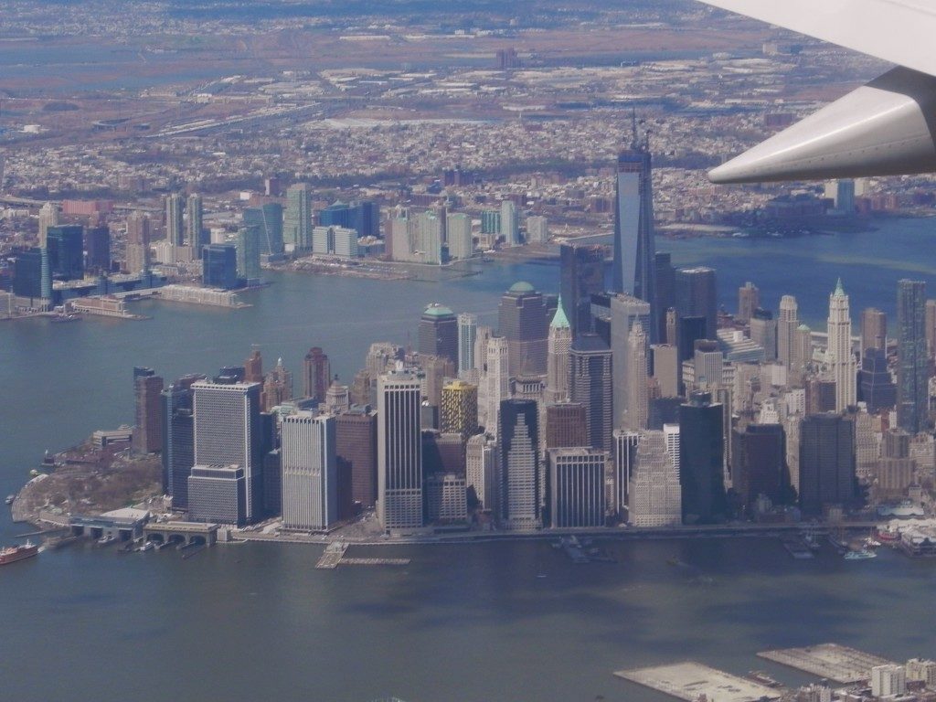 Landing in NYC...