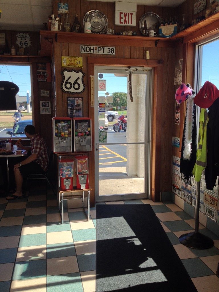 Lunch-break on Route 66