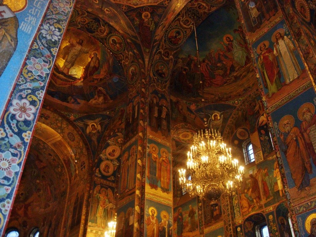 La chiesa del Salvatore "sul sangue versato"... San Pietroburgo, Russia