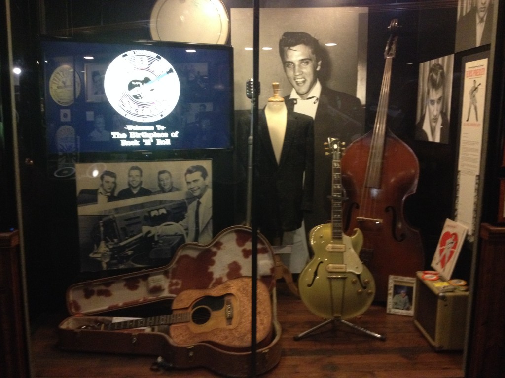 I cimeli di Elvis al Sun Studio