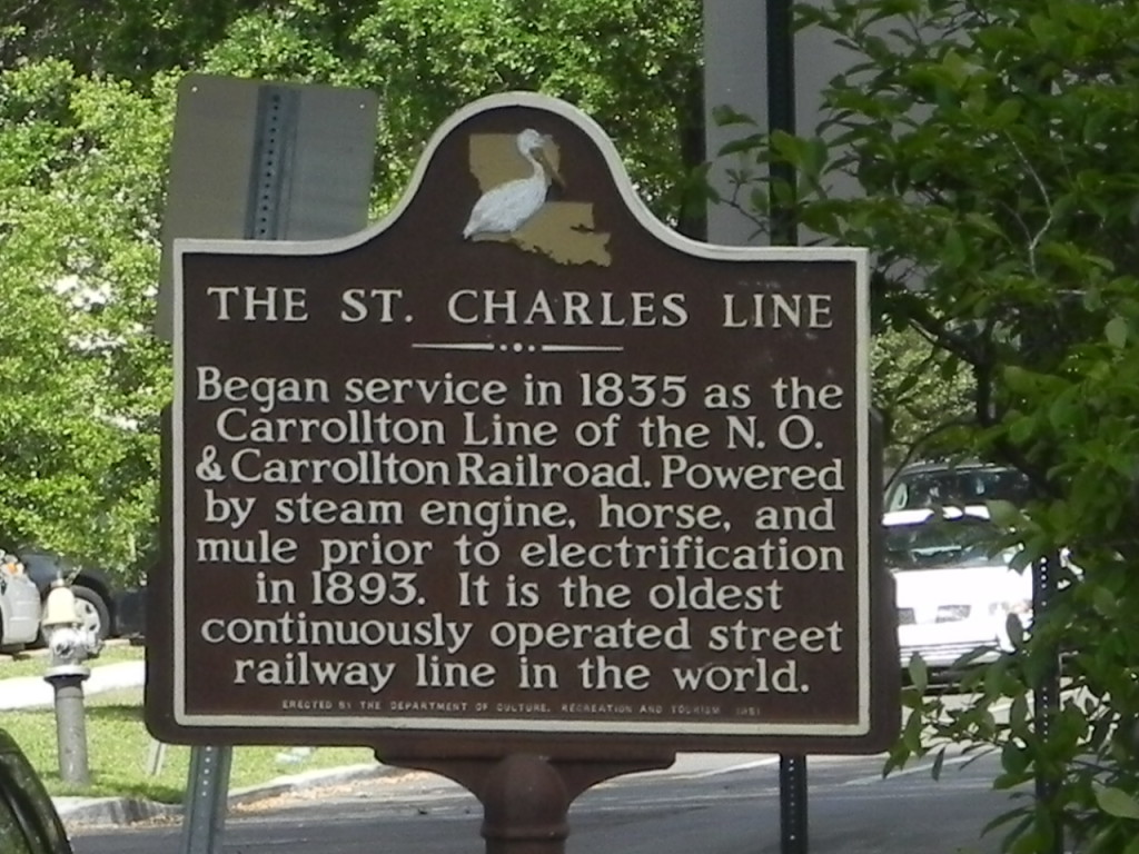 The St. Charles Line...