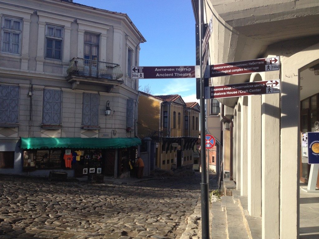 Plovdiv, nella città vecchia