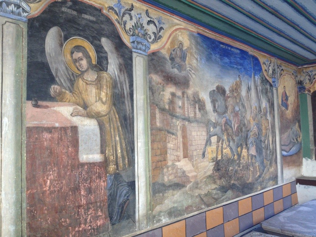 Plovdiv, frescoes from the Church of Sveti Konstantin and Elena