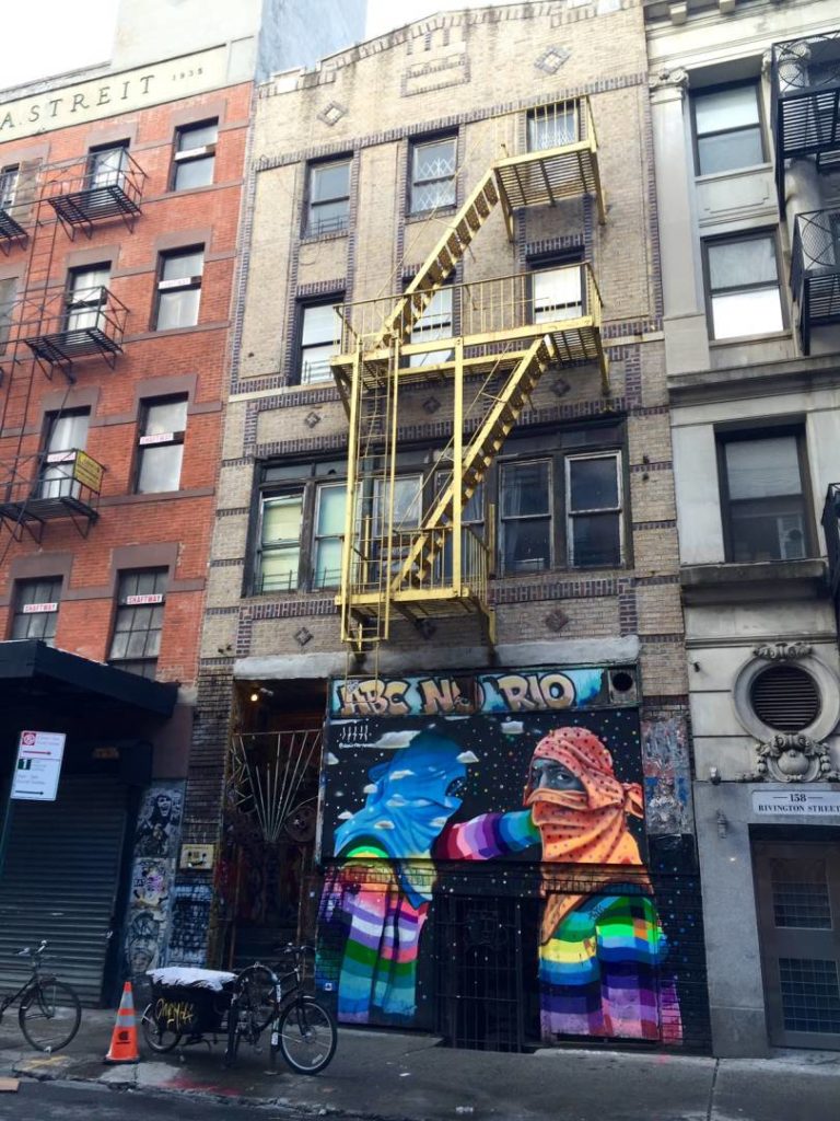 Graffiti nel Lower East Side