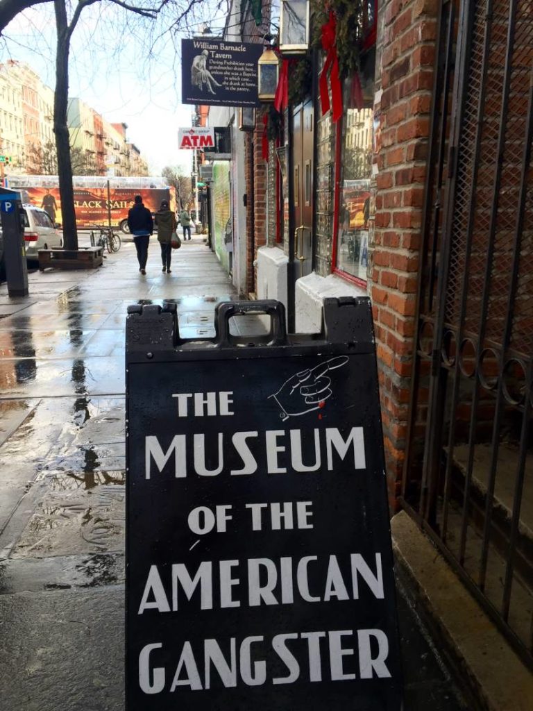 The Museum of the American Gangster, l'ingresso
