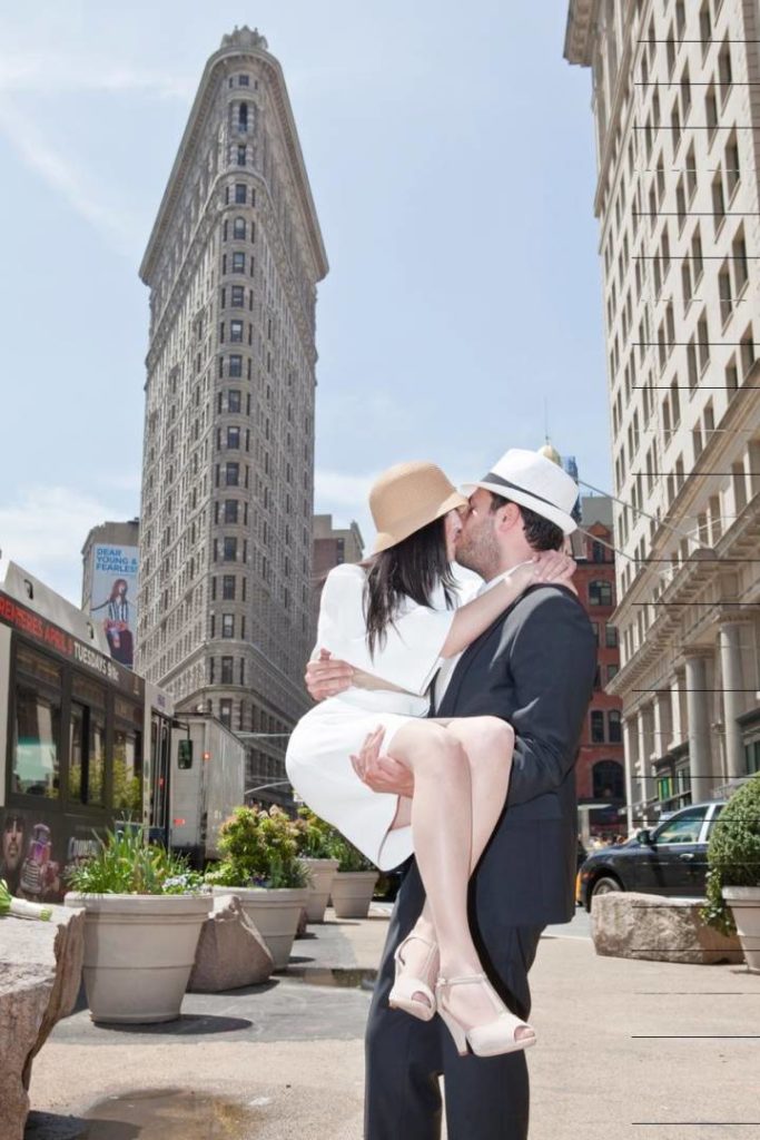 Sposarsi a New York: foto ricordo al Flatiron Building