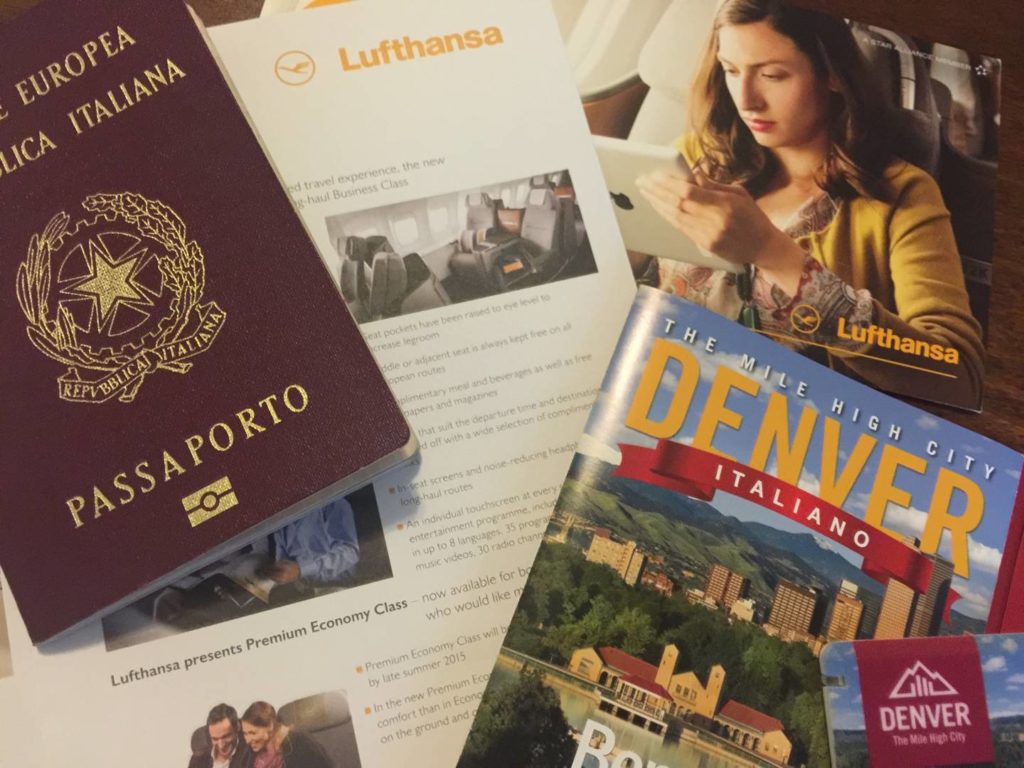 Verso Denver, in viaggio con Lufthansa