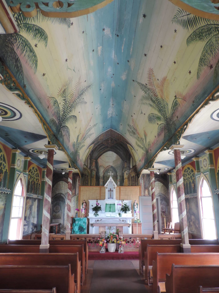 Kona Coast, la Chiesa di St. Benedict, interno