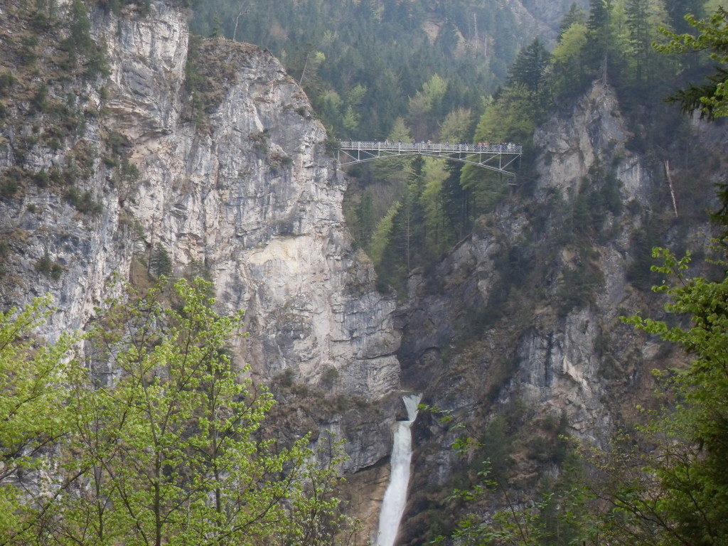 Vista da Neuschwanstein del Ponte di Maria