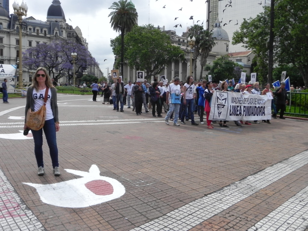 Nella Plaza de Mayo la protesta delle madri