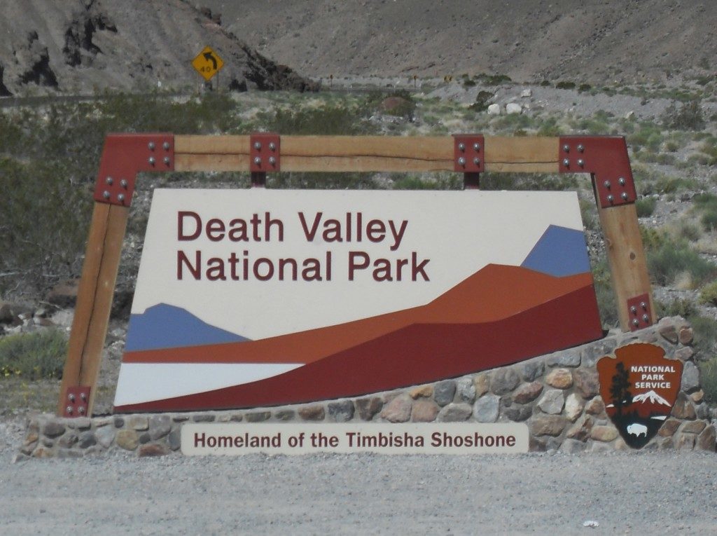 L'ingresso alla Death Valley!!