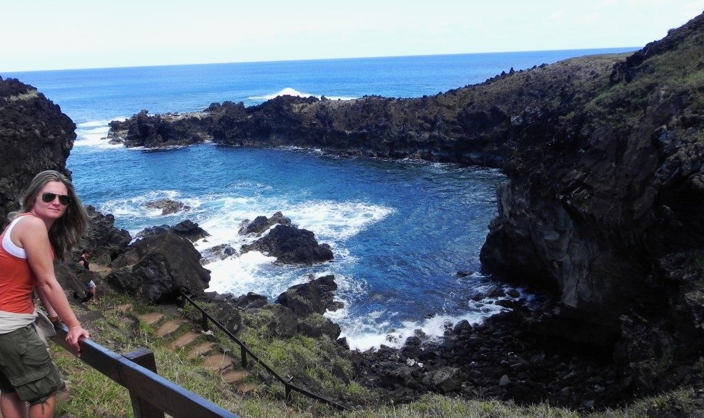 L'ingresso alla grotta degli Hombres Pacaros...