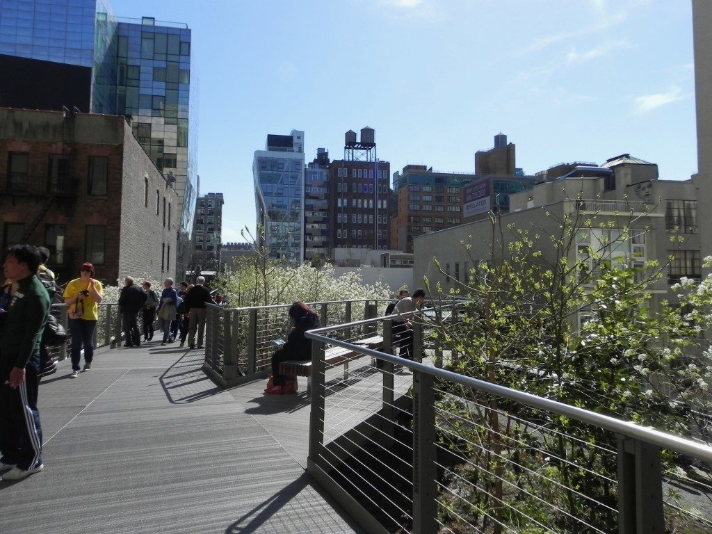 Relax sull'High Line...