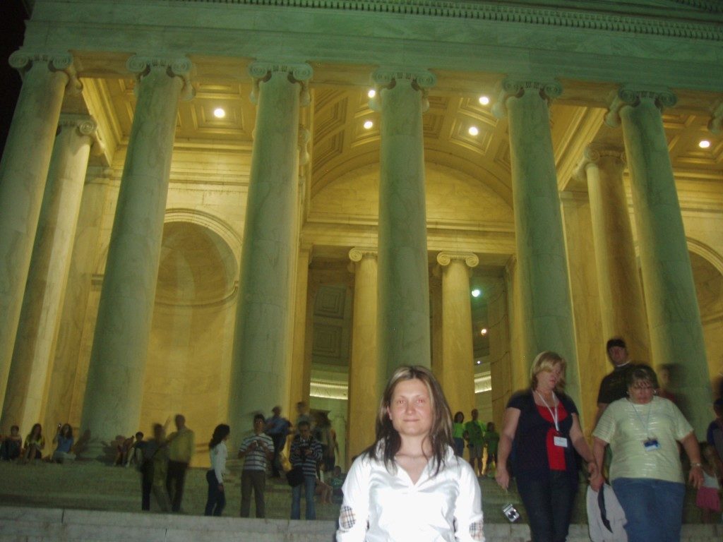 Washington, Jefferson memorial... in notturna!!!