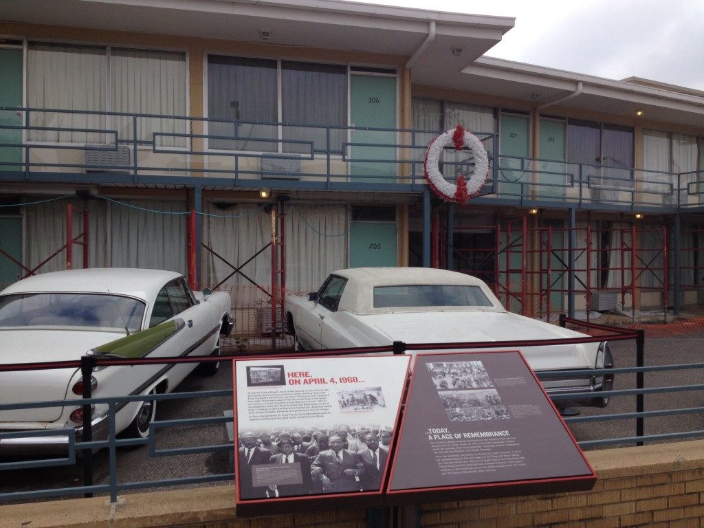 La stanza 306 del Lorraine motel! dove fu assassinato Martin Luther King