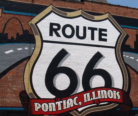 Pontiac on Route 66...