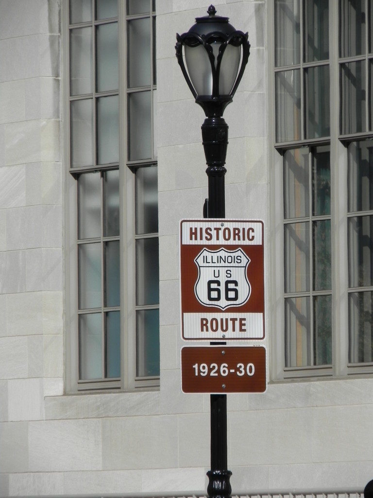 On Route 66, Illinois...