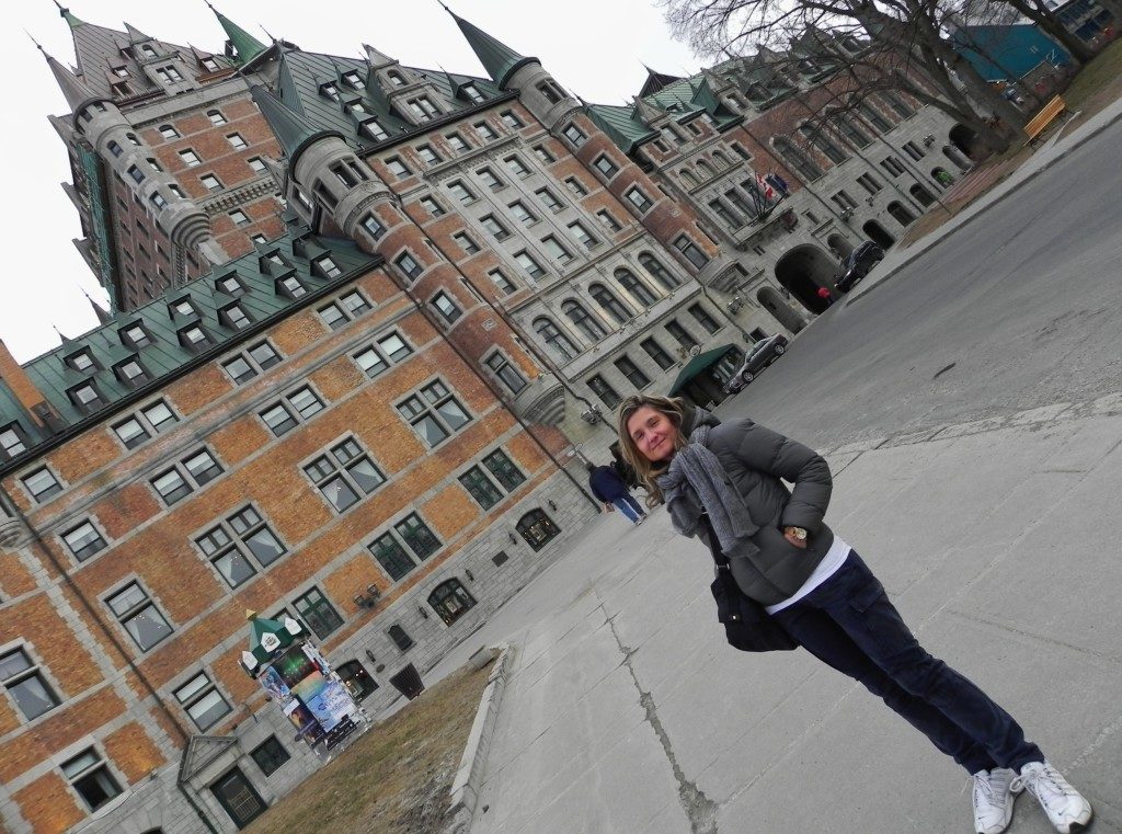 Lo Chateau Frontenac in tutta la sua ampiezza... 