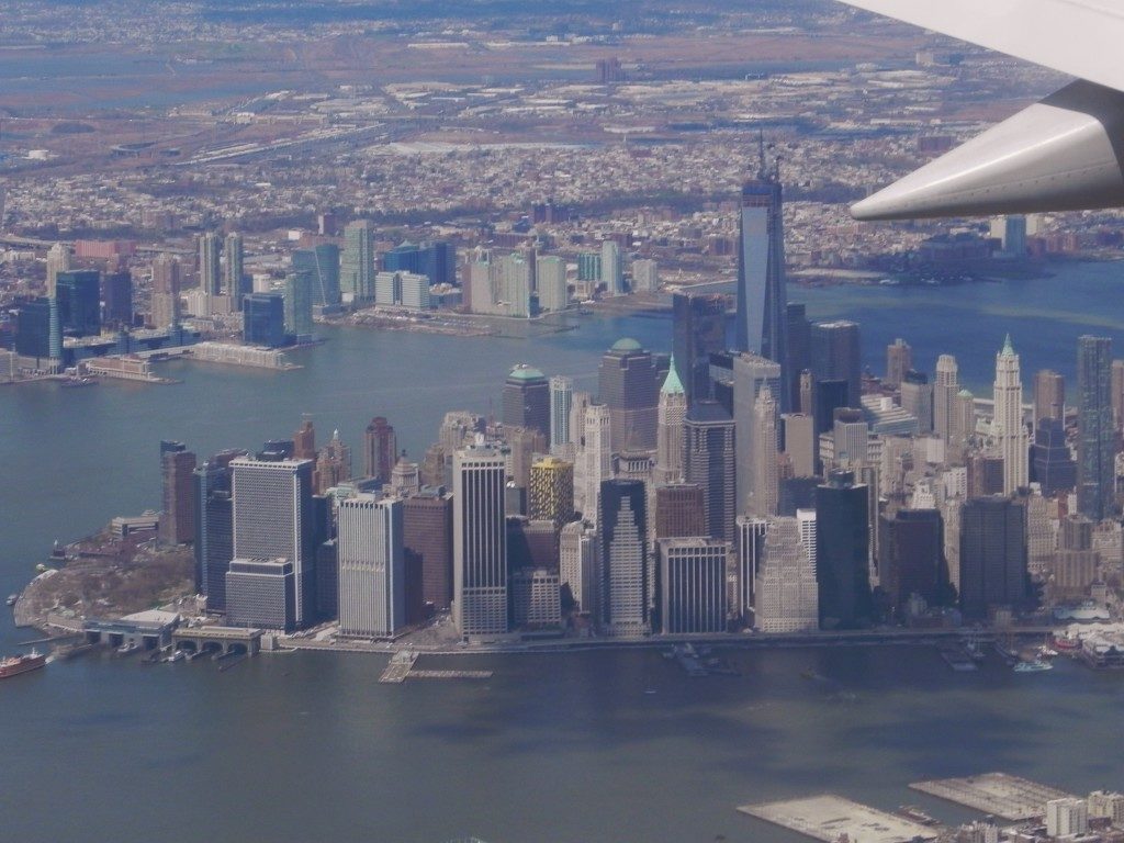 In volo verso New York