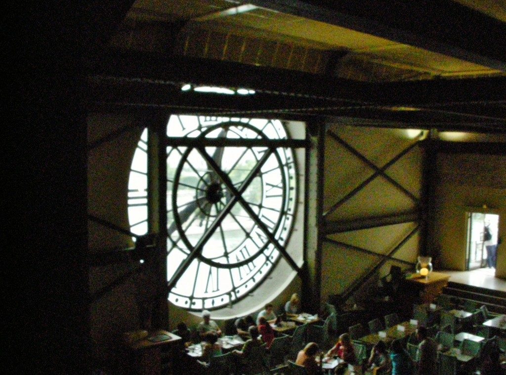 Dietro il Grande orologio della Gare d'Orsay