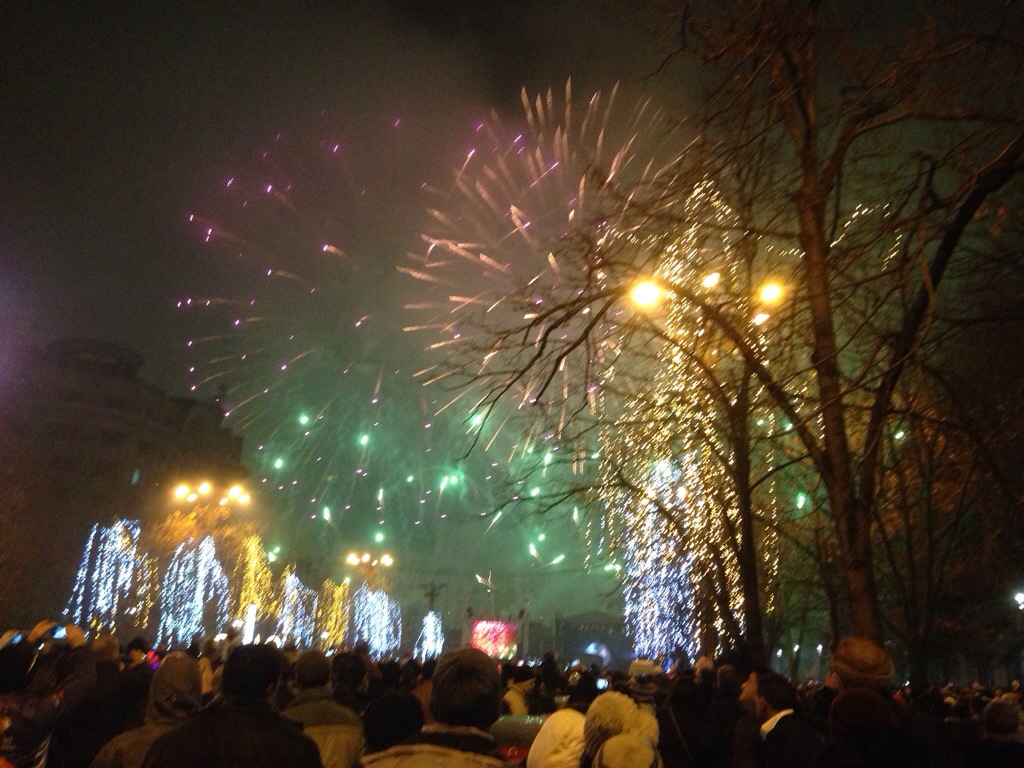 Buon Anno da Bucarest...