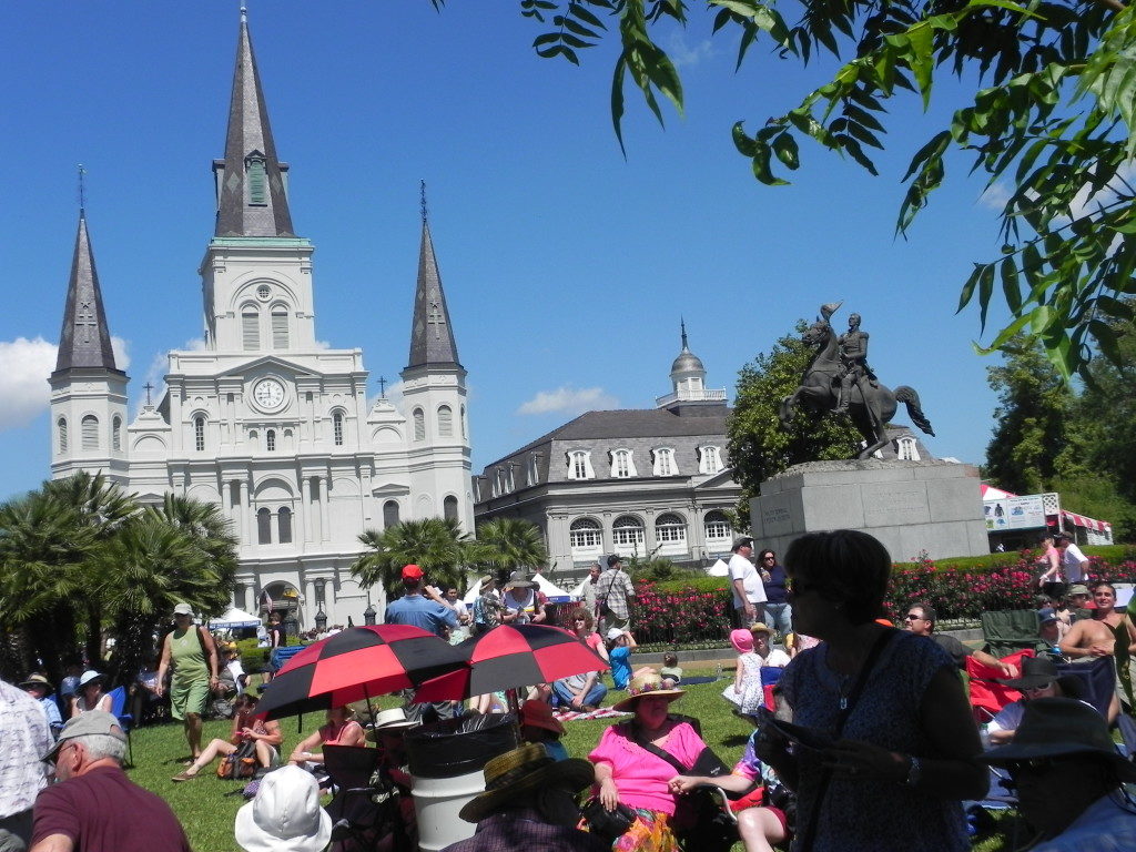 New Orleans, Jazz Festival in Jackson Square