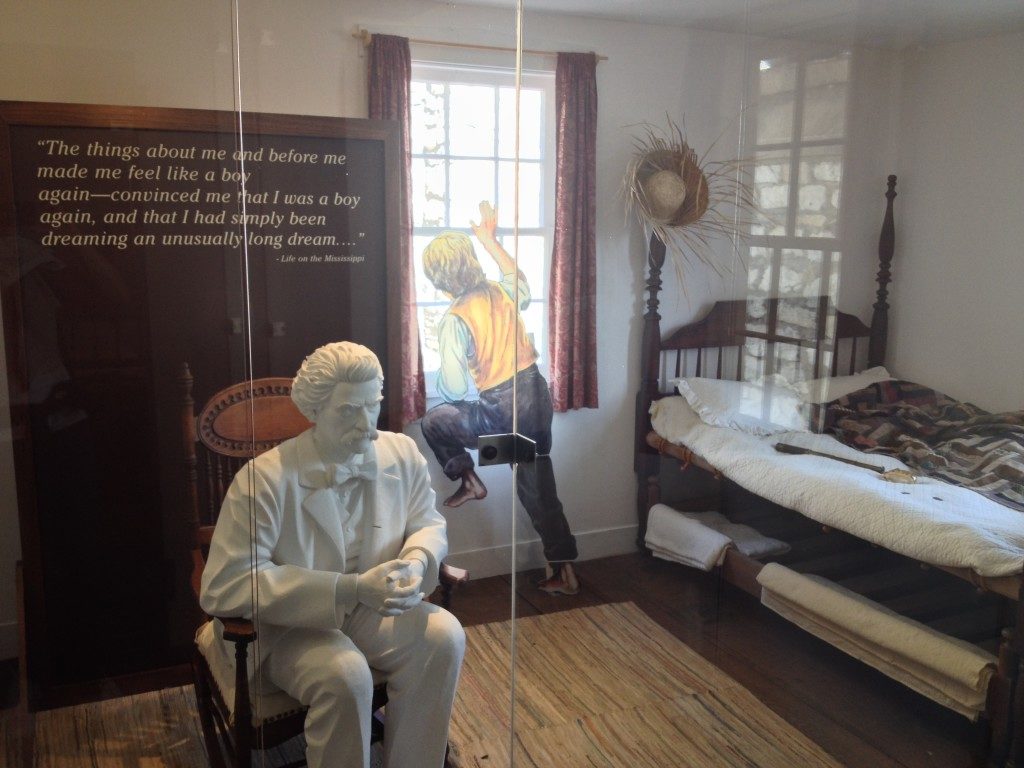 Inside the house of Mark Twain