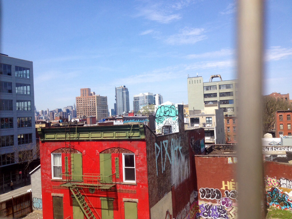 Veduta dal Williamsburg Bridge