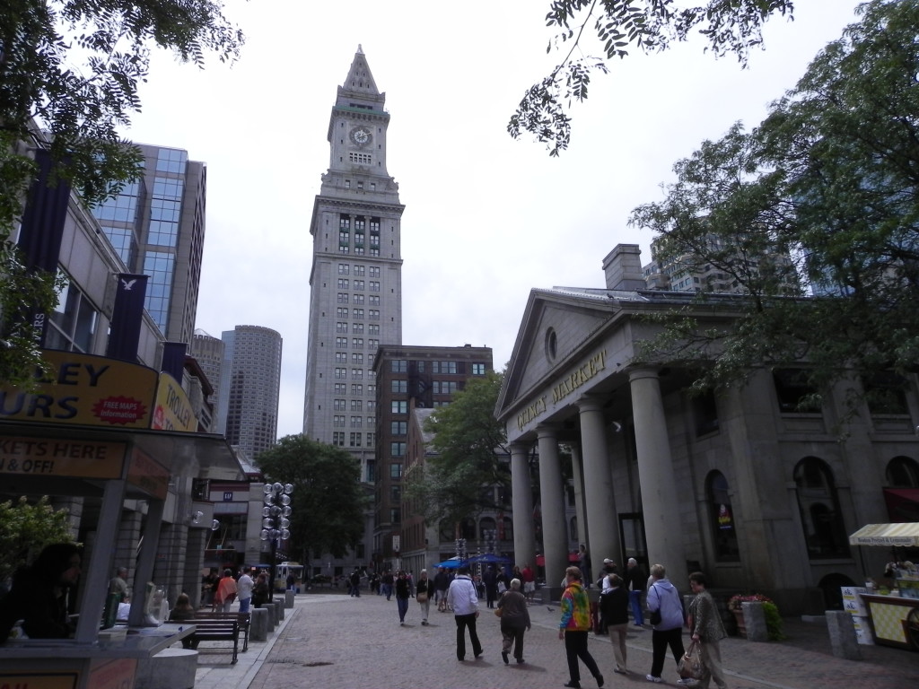 Fanueill Hall e Quincy Market