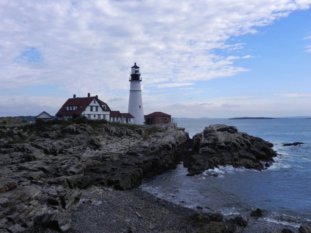 New England on the road: Portland Head lighthouse, Maine