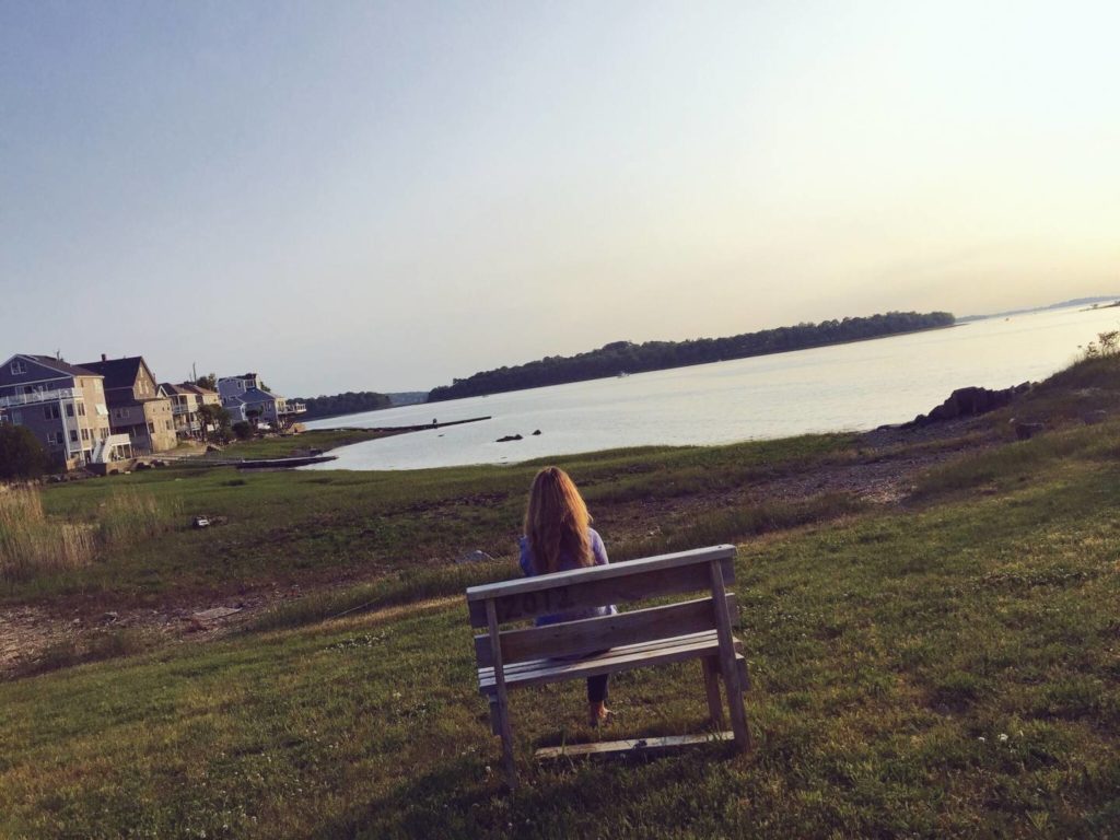 Tramonto a Nantasket, verso la Hull Bay