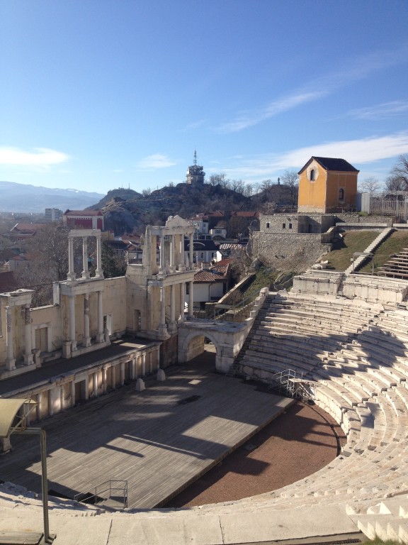 Plovdiv, the old Roman Theatre
