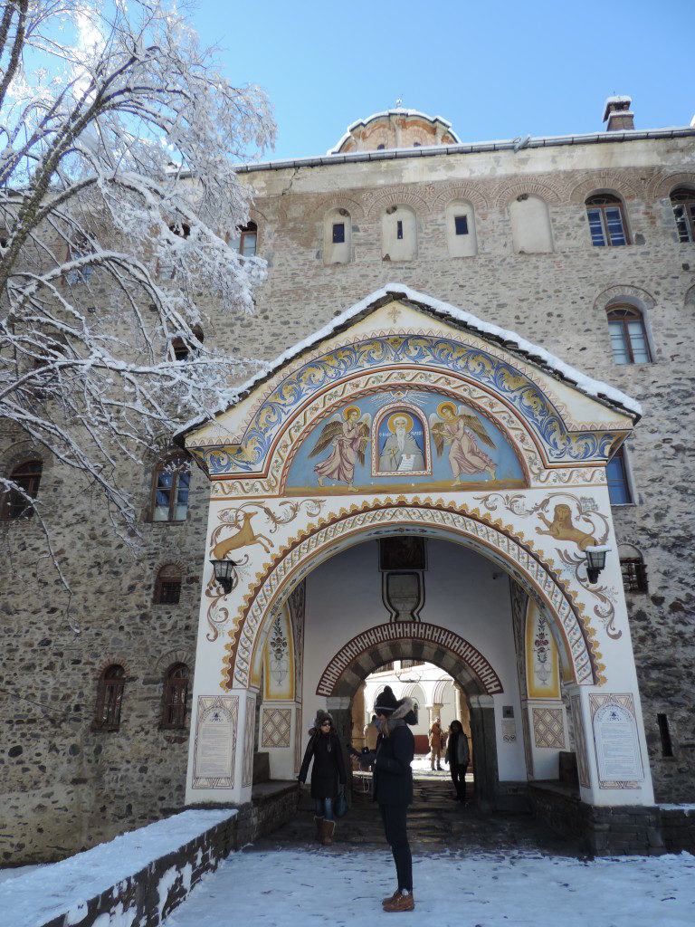 Il secondo accesso al monastero di Rila