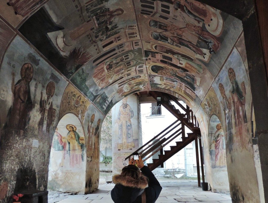 The Church of Sveta Bogoridtsa, paintings