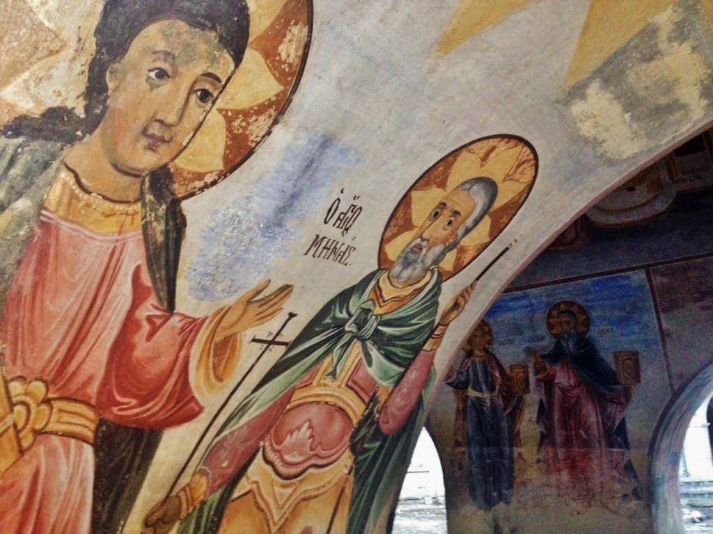 Monastero di Bachkovo, affreschi