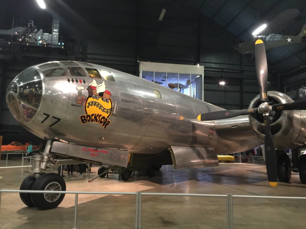 Il B-29 che sganciò la bomba su Nagasaki