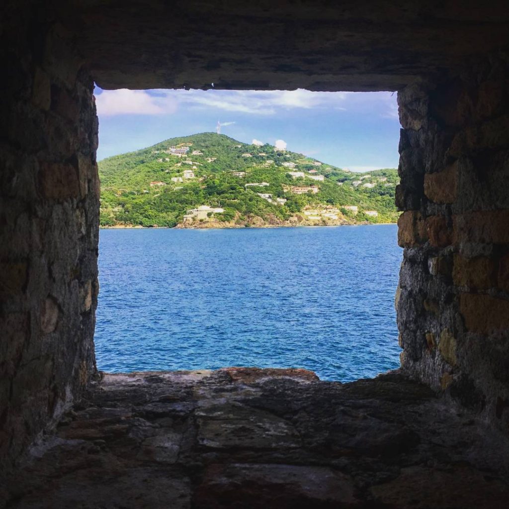 View of St. Thomas from Fort Willoughby