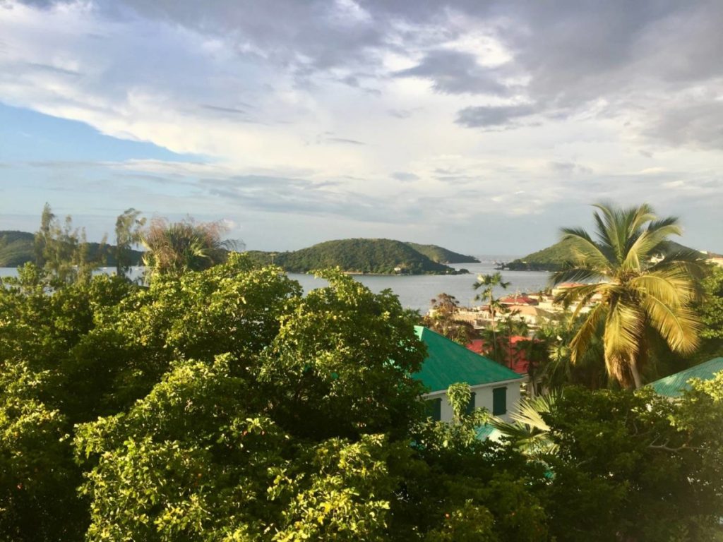 Cosa vedere a St. Thomas: vista su Charlotte Amalie