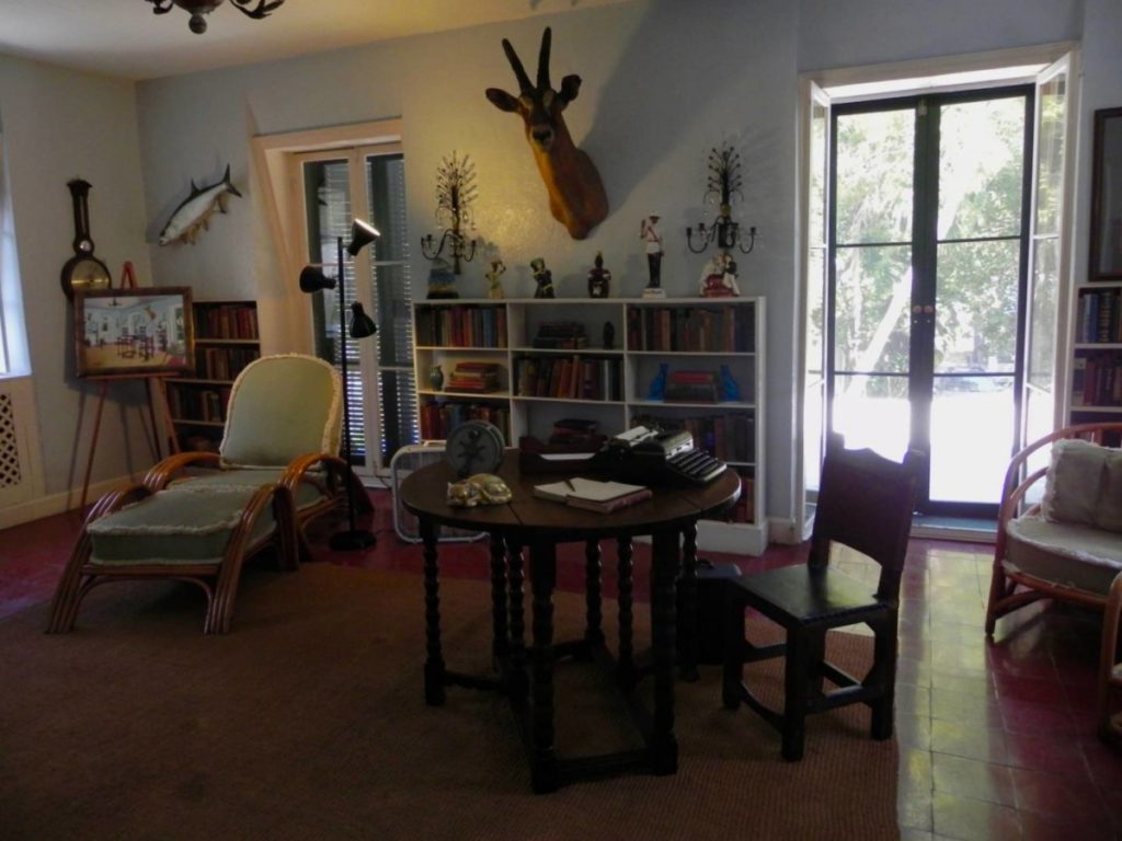 Ernest Hemingway House, lo studio 