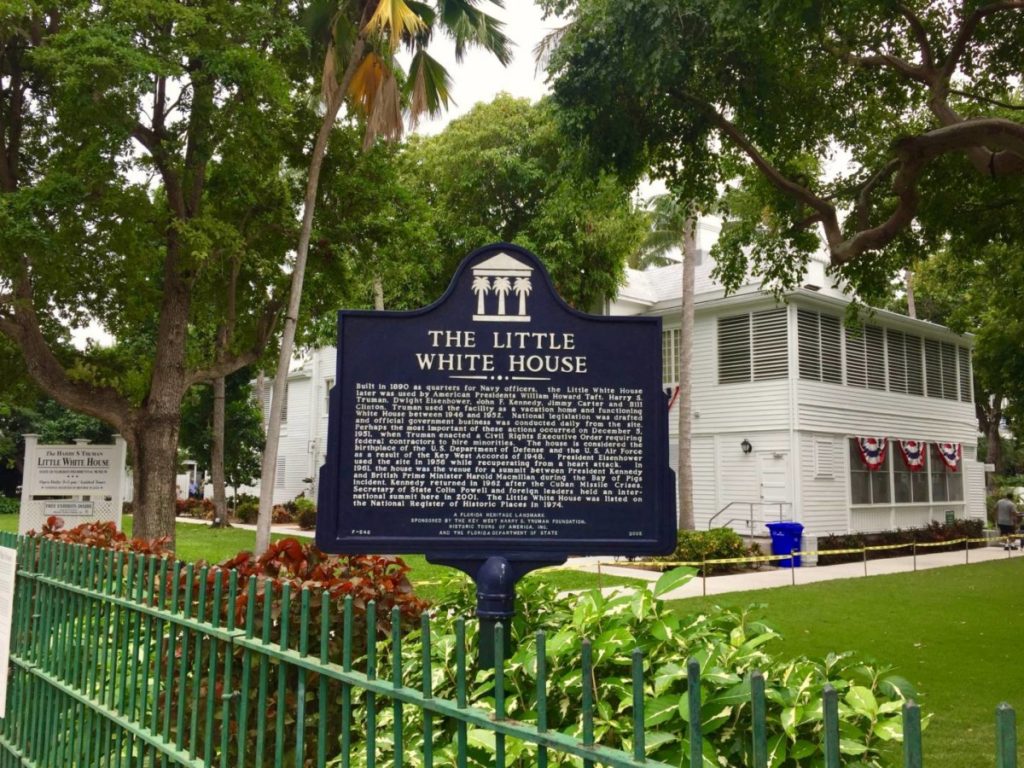 Things to do in Key West: visit the Little White House