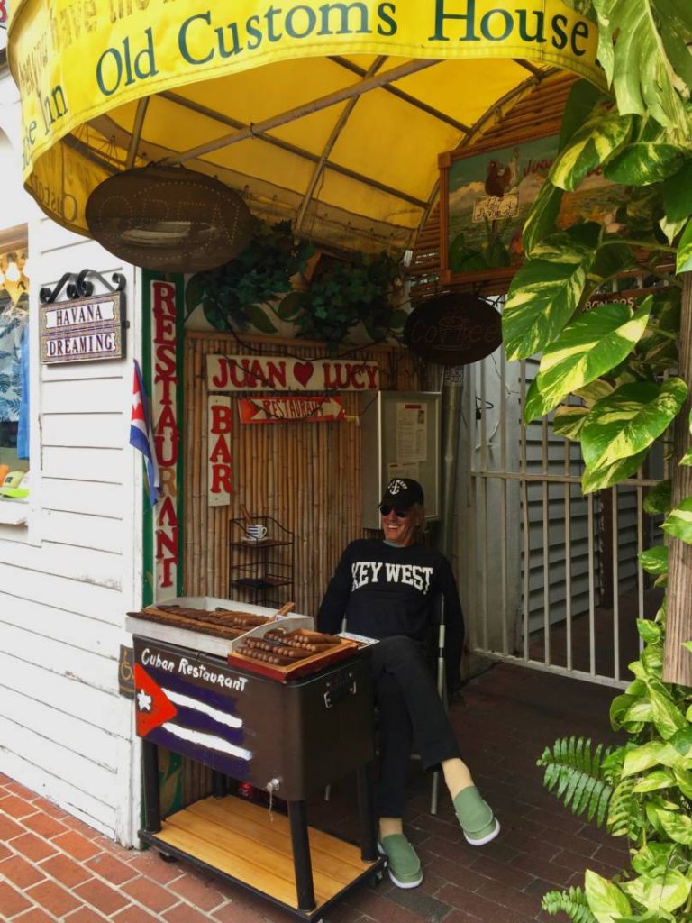 Cigars sellers in Duval Street