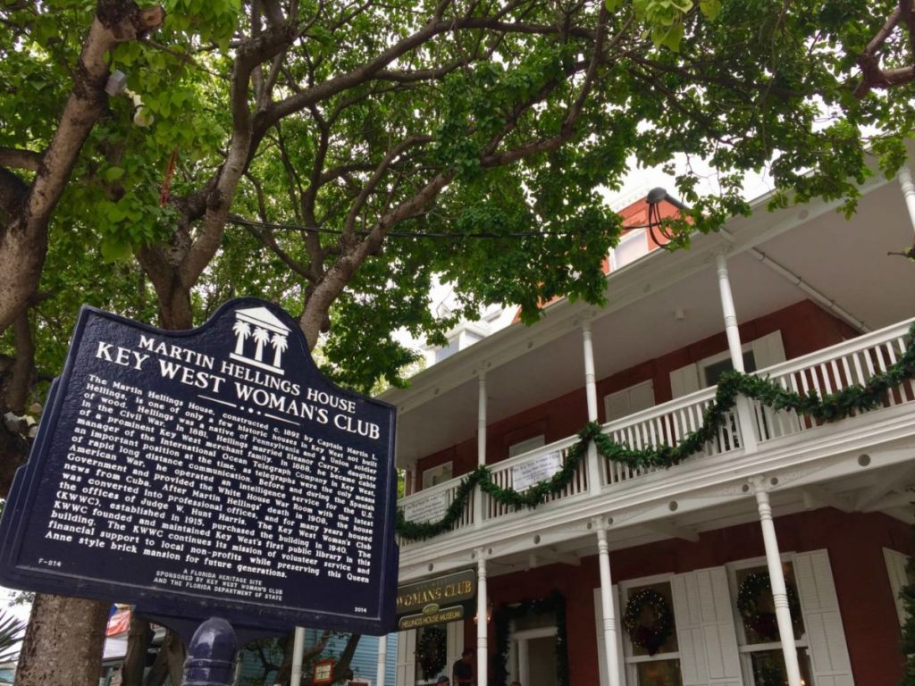 Things to do in Key West: visit the Key West Woman’s Club