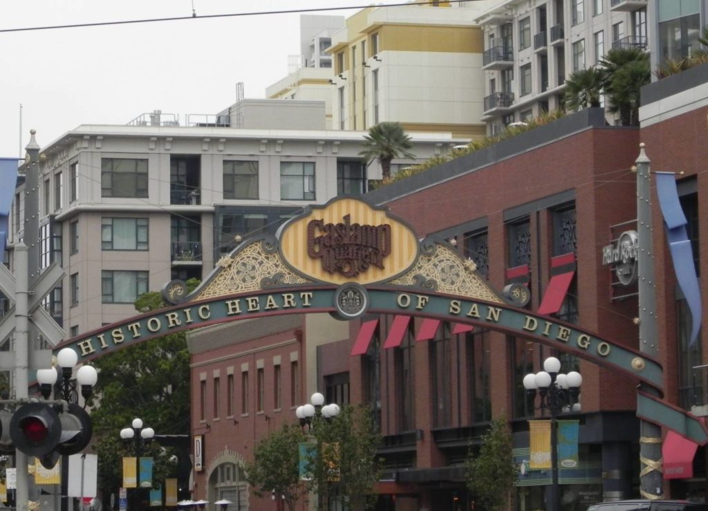 Viaggio in California: San Diego, Gaslamp Quarter