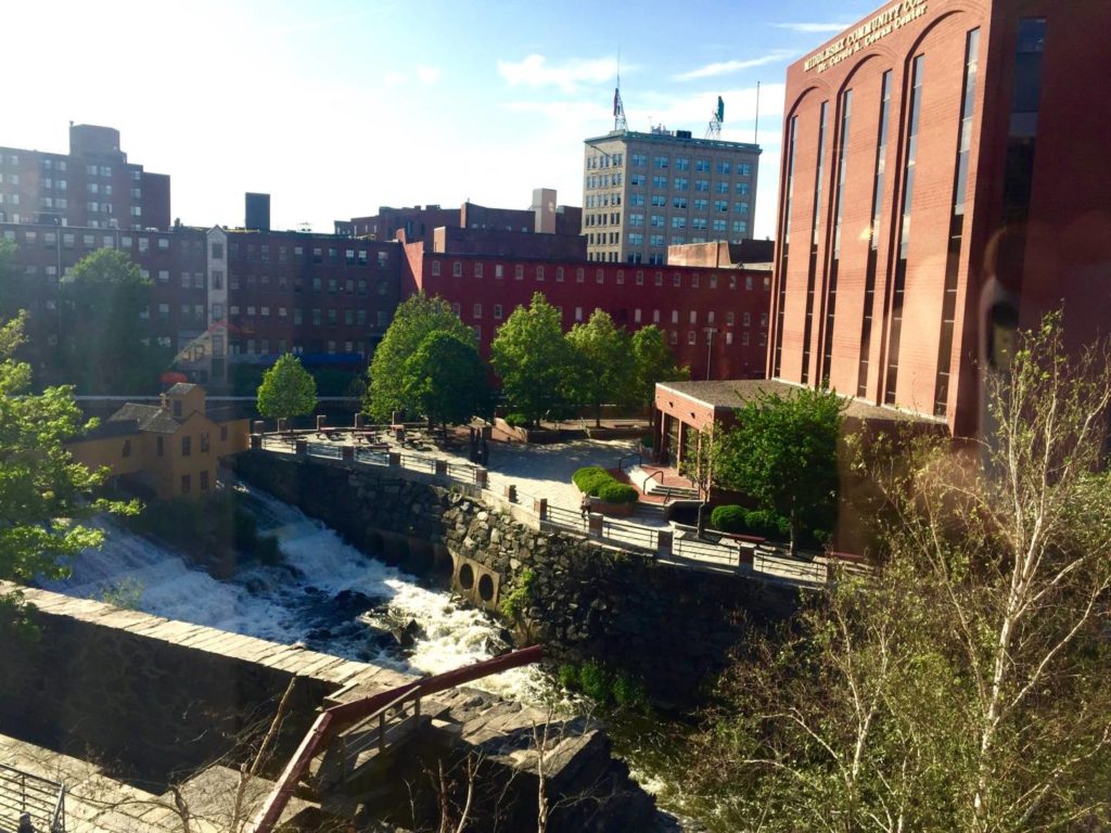 Foliage in New England: Lowell