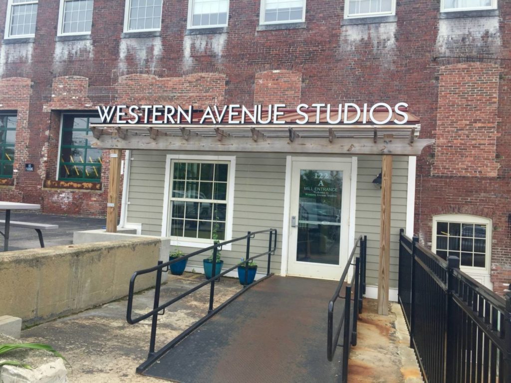 Foliage in New England: Western Avenue Studios