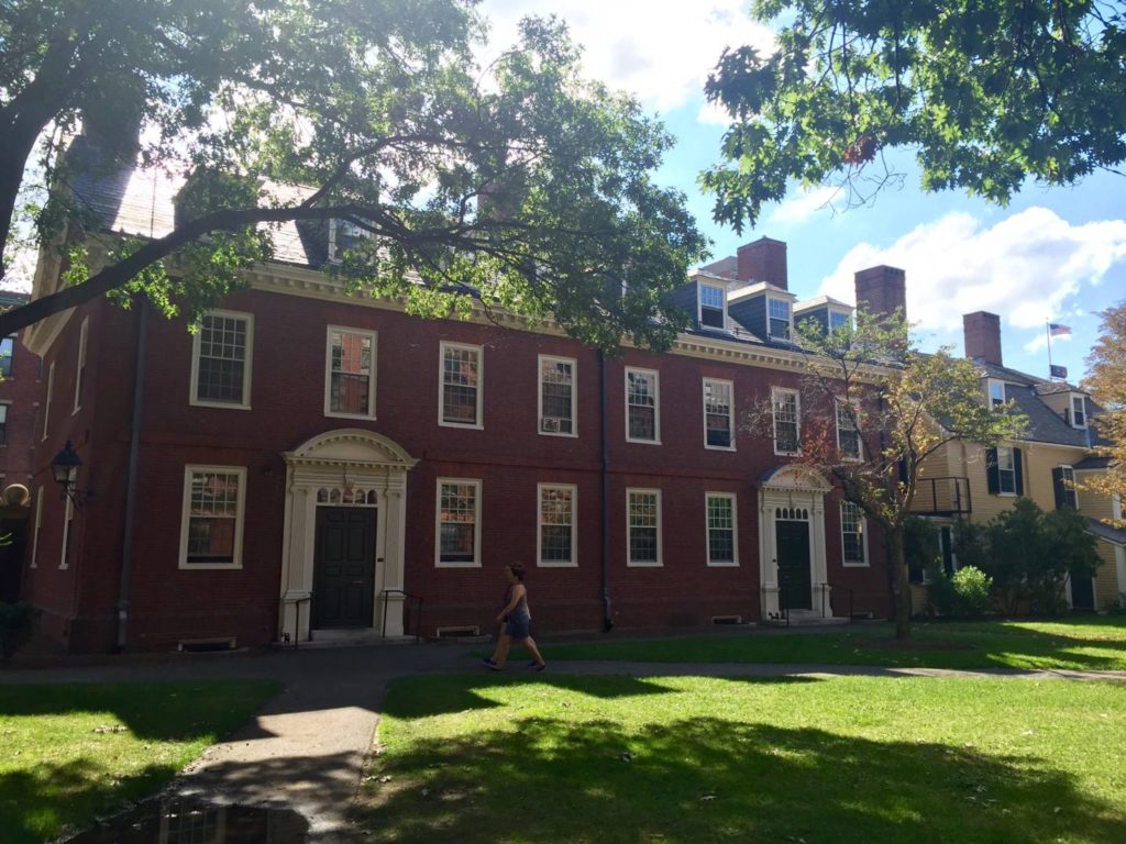 Harvard, students' homes inside the campus