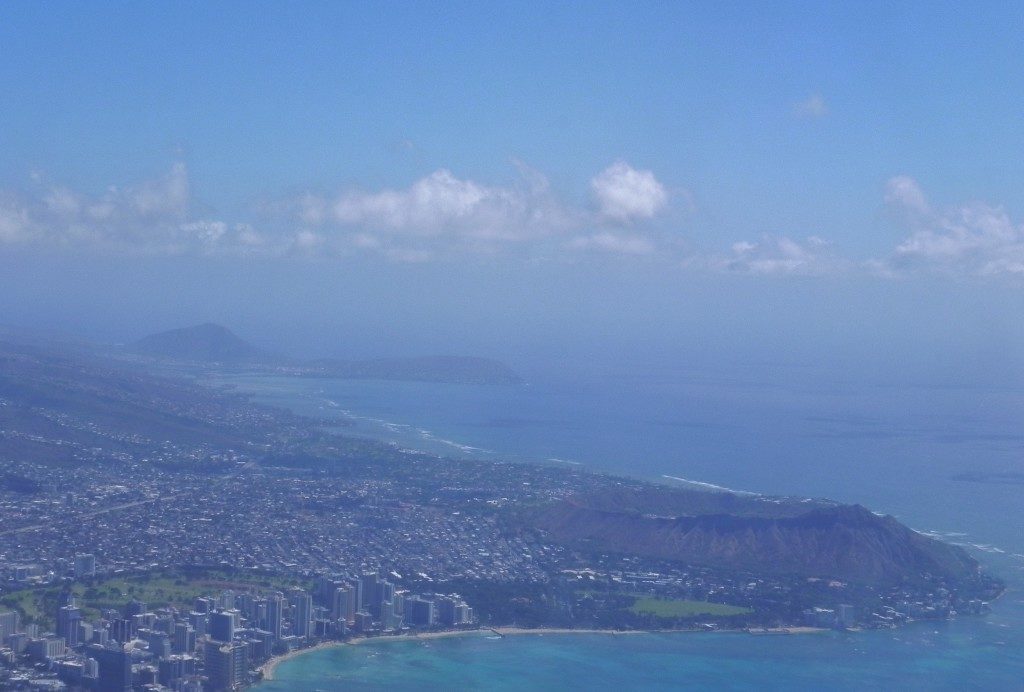 In volo sulle Hawaii