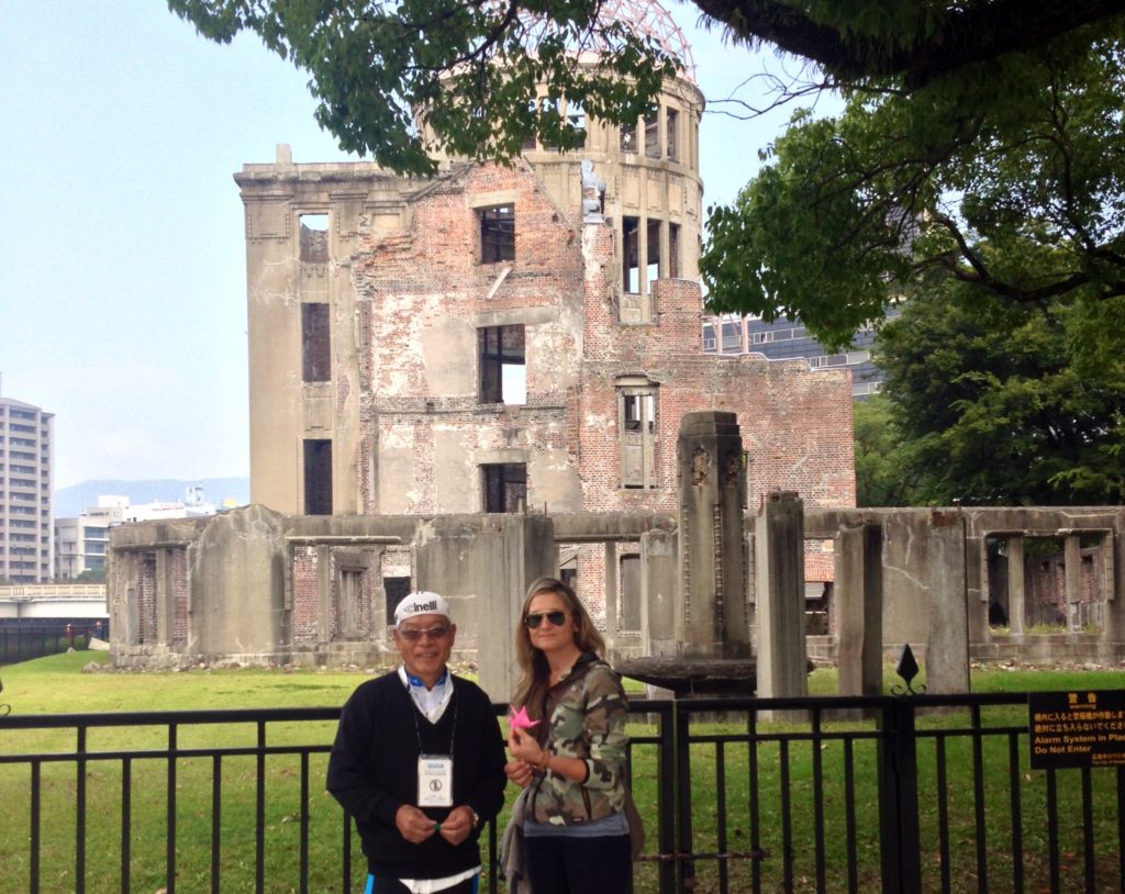 L'uomo degli origami. Hiroshima, ottobre 2014