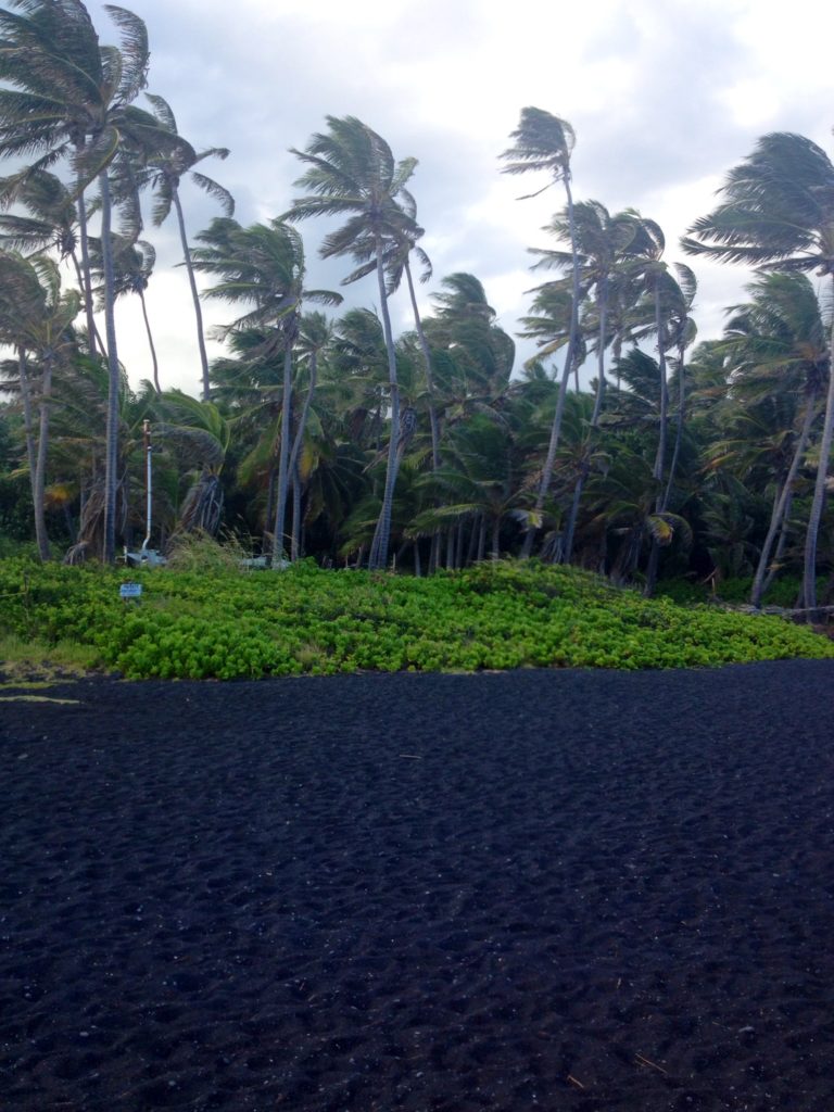 Black Sand Beach, Big Island
